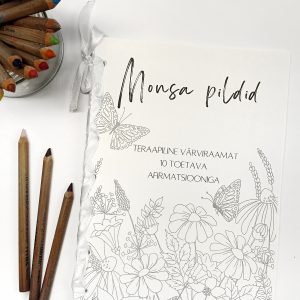 Teraapiline värviraamat 10 afirmatsiooniga